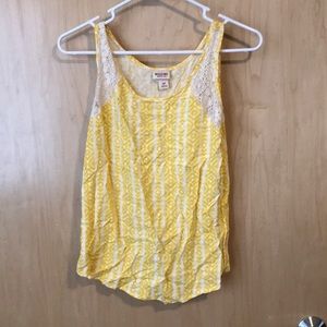 Yellow tank